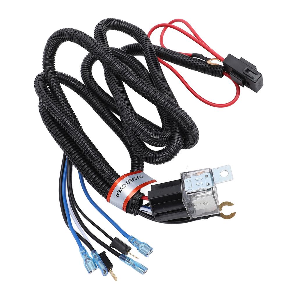 Horn Wiring Harness Relay Kit 80A 4 Pin Spst Normally Open Speaker Wiring Harness Relay Kit for Car Truck SUV RV ATV