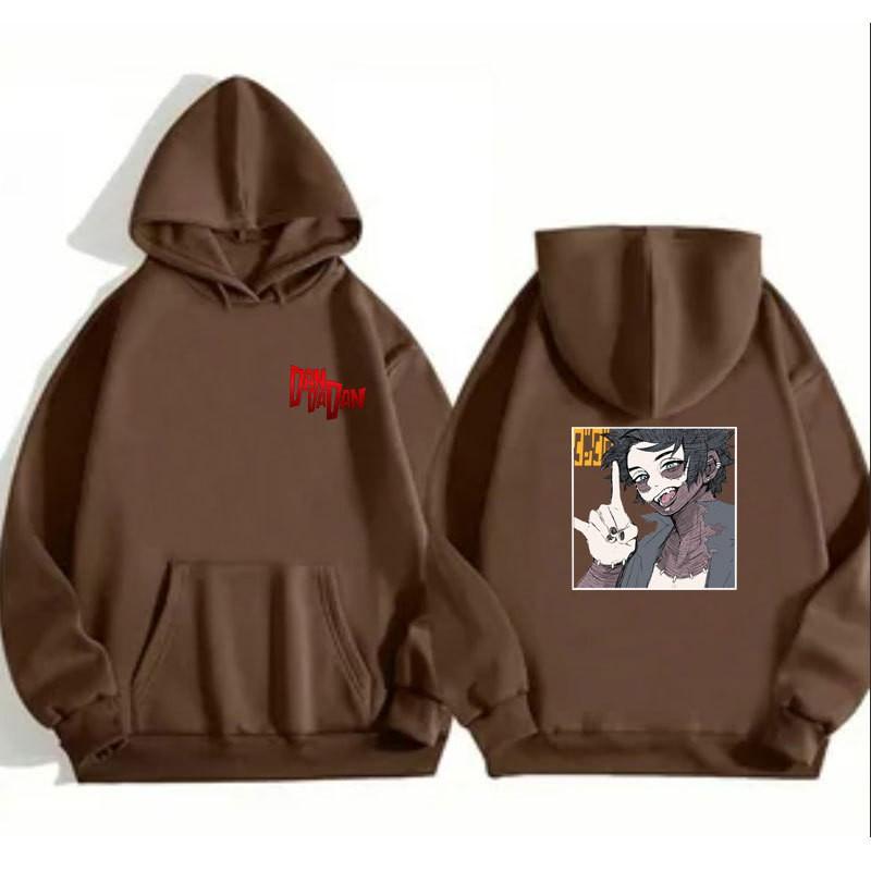 Dandadan Anime Inspired Oversized Hoodie Men Women Streetwear Casual Sweatshirt Fall