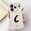 Case For Redmi Note 14 4G 5G Luxury Letters Covers Soft Silicone Phone Case For Xiaomi Redmi Note 14 Note14 5G Back Cover Fundas