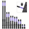 PH2 Magnetic Anti-Slip Phillips Screwdriver Bit Set, 25-150mm, High Hardness Electric Screwdriver Heads