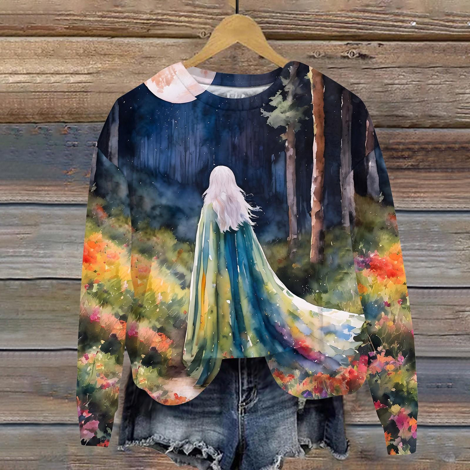 Женский Хэллоуин с принтом — фото 4