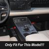 Car Styling Center Console Gear Shift Frame Decoration Cover Trim For BYD Song Pro 2025 Carbon Fiber Color Interior Accessories