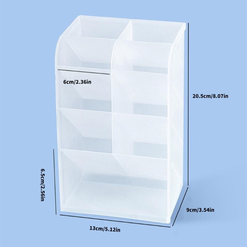 Pen Holders Container Desktop Ornament Pencil Storage Shelf Desk Pen Pencil Brush Holders Office Home Desk Organizers