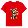 Yorkshire Terrier Love Mom MMW Dog Animals Unisex Kids T-Shirt Graphic Tee
