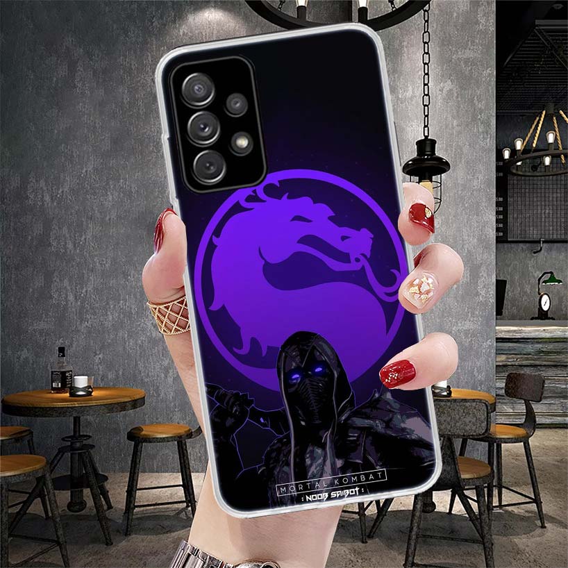 Scorpion Zero Sub Mortal Kombat Měkký kryt na telefon Pro Samsung Galaxy A13 A14 A15 A16 A17 A53 A54 A55 A56 A57 A33 A34 A35 A36 A37 A