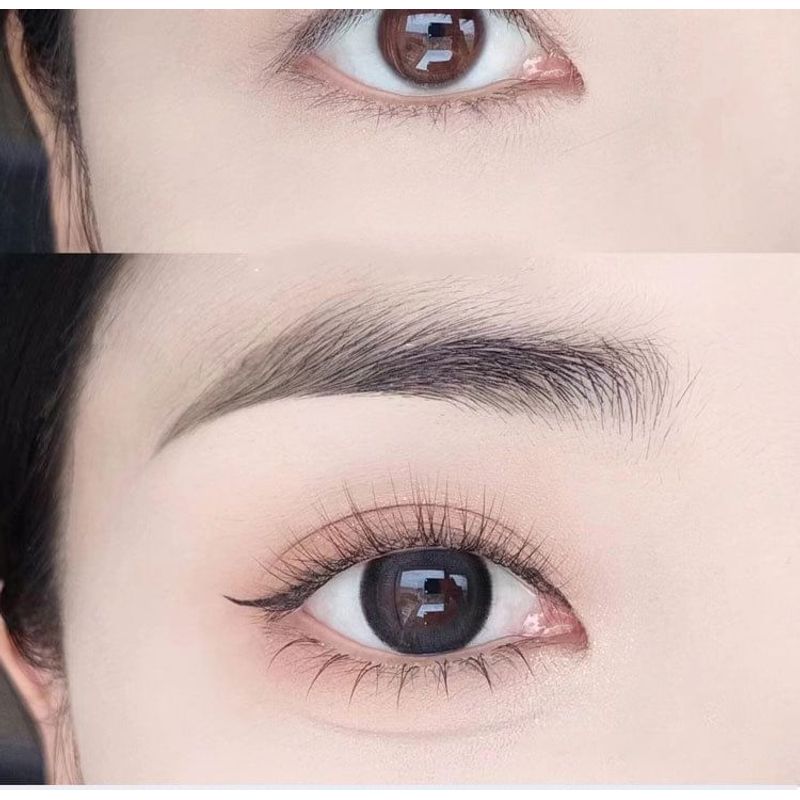 Lashie - Set of 5 Pairs: Natural Clear Band False Eyelashes