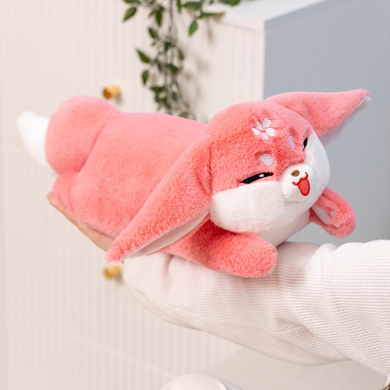 45cm Cute Fox Cosplay Plush Toy Cartoon Stuffed Animal Plushie Doll Pillow Anime Soft Kids Toy Gift