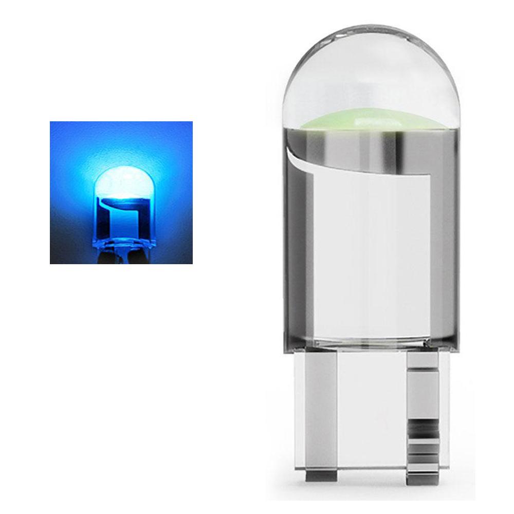 T10 Crystal Integrated Lights 7 Colors Wedge License Plate Light Dome Indicator Light Reading Light Car LED Crystal Signal Bulb