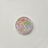 10Pcs Shining Powder Cute Cartoon Round Button -  Clothing Sewing Accessories for Kids Woman Hairpins Clip DIY Deco for Girls