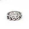 2026 European and American Fashion Retro Personalized Car Chain Ring, Men's Ring