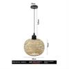Bamboo Lampshade Ceiling Pendant Lamp Hanging Lamp Handmade Rattan Light Fixture For Restaurant Dining Room Indoor Lighting