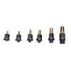 6 Pcs Rivet Nut Tool Set M3 M4 M5 M6 M8 M10 Carbon Steel Hand Rivet Nut Gun Head for Narrow Space Furniture Industrial
