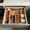 Sustainable Wooden Cutlery Solution With Customizable Compartments For Blades And Cooking Tools