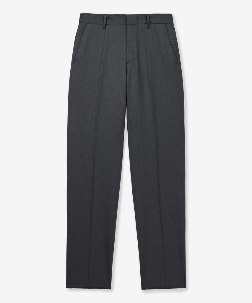 Tienjiti Classic Wool Suit Pants (Charcoal Gray) Tnpa6E103Cg