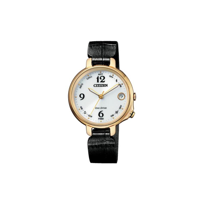 

CITIZEN Eco-Drive Series Limited Edition Eco-Drive Bluetooth Elegant and Fashionable Optical Quartz Genuine Leather Strap Women s Watch Whi EE4022-16A синий