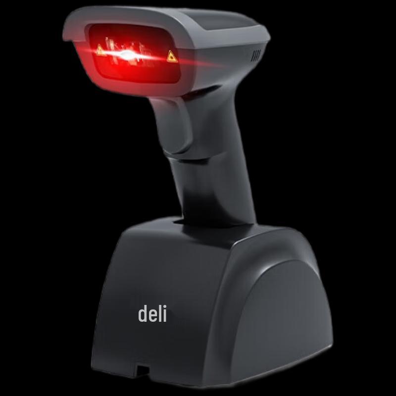 

Deli 1D Wireless Laser Barcode Scanner