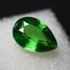 Tourmaline Verte Naturelle Pierre Précieuse Libre Taille Poire 11,70 ct Pierre de Naissance d'Octobre pour Collections de Pierres Précieuses