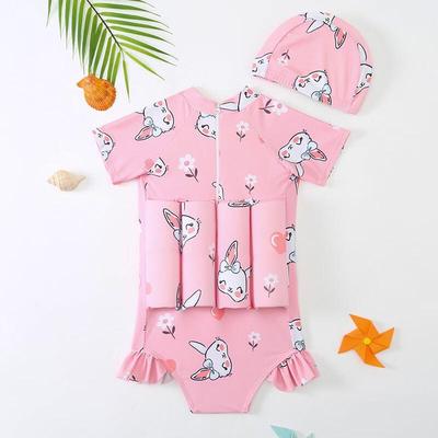 Kids' Cartoon Buoyancy Swimsuit