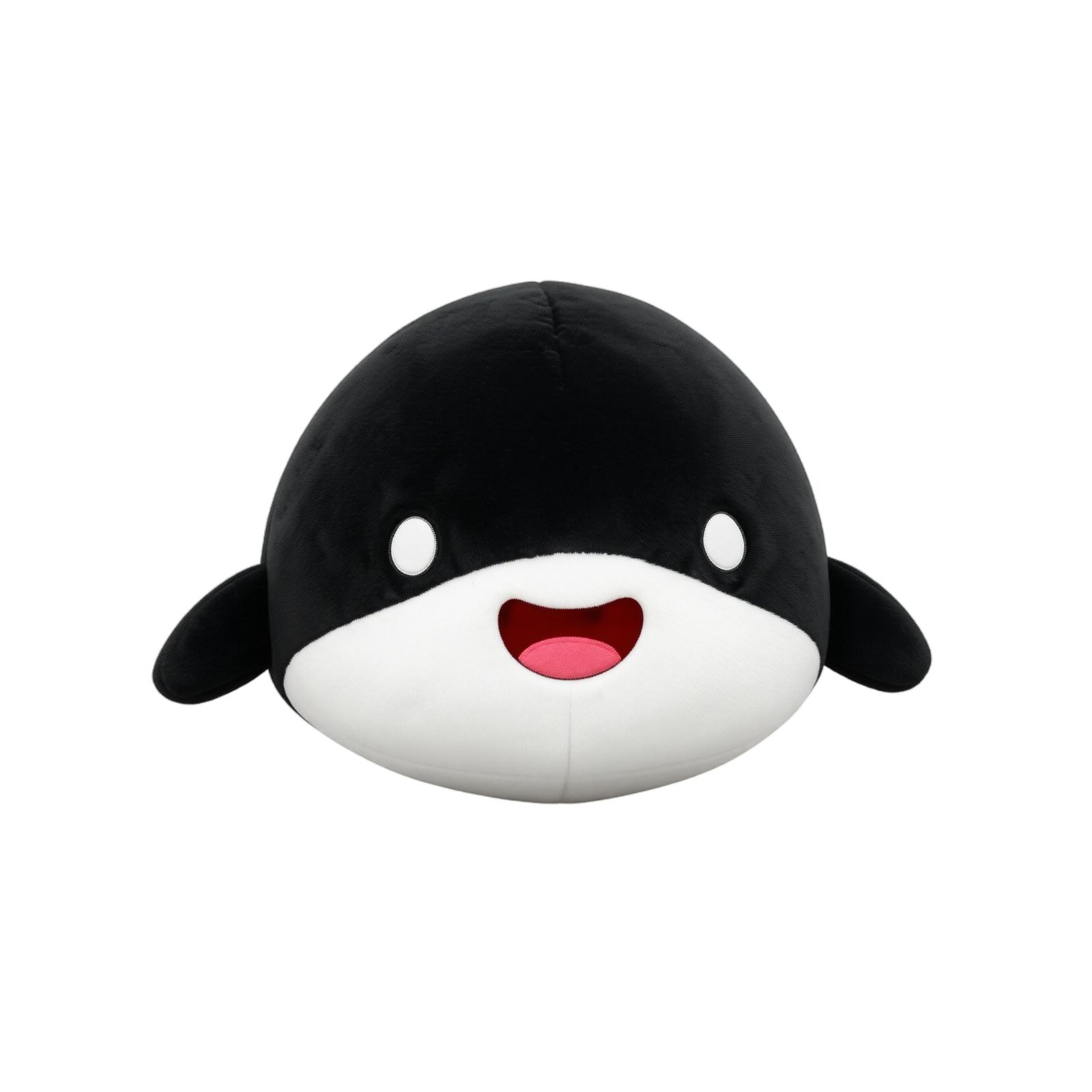 Soft Plush Whale Stuffed Animal Toy Large Size Cuddly Marine Mammal Plushie for Kids and Collectors Gift Idea One Size