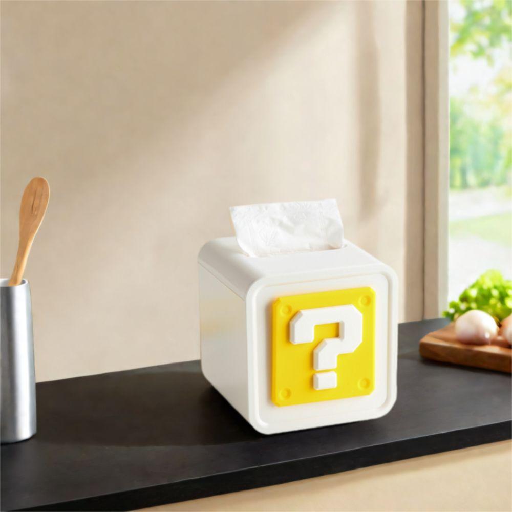 

Cartoon Paper Drawer Dustproof Tissue Case Creative Tissue Box Bedroom