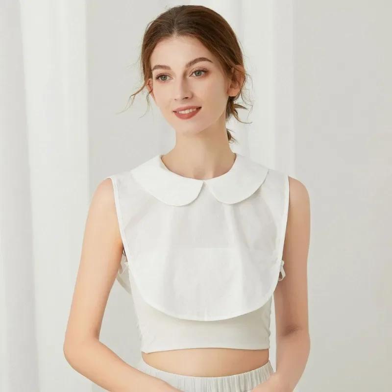 Perfektní Padnoucí Falešný Límec Pro Dámskou Košili Odnímatelné Límce Jednobarevný Límec Košile Límec Halenky Top Oblečení Loutka Falešný Límec Košile Příslušenství