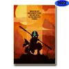 Dekorace pokoje Avatar Poslední Airbender Plakát Vintage Kraft Anime Papír Plakáty a obrázky Nástěnné umění Domácí Bar Kavárna Decor