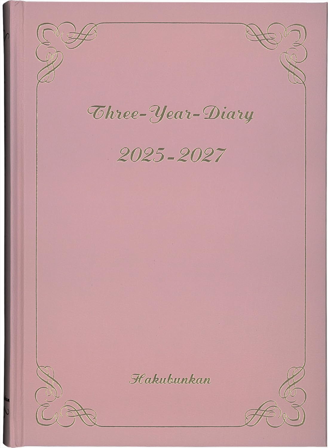 

Ежедневник Hakubunkan 2025 A5 Розовый 36 Январь 3-летний дневник, Нет. (Начинается в 2025) розовый