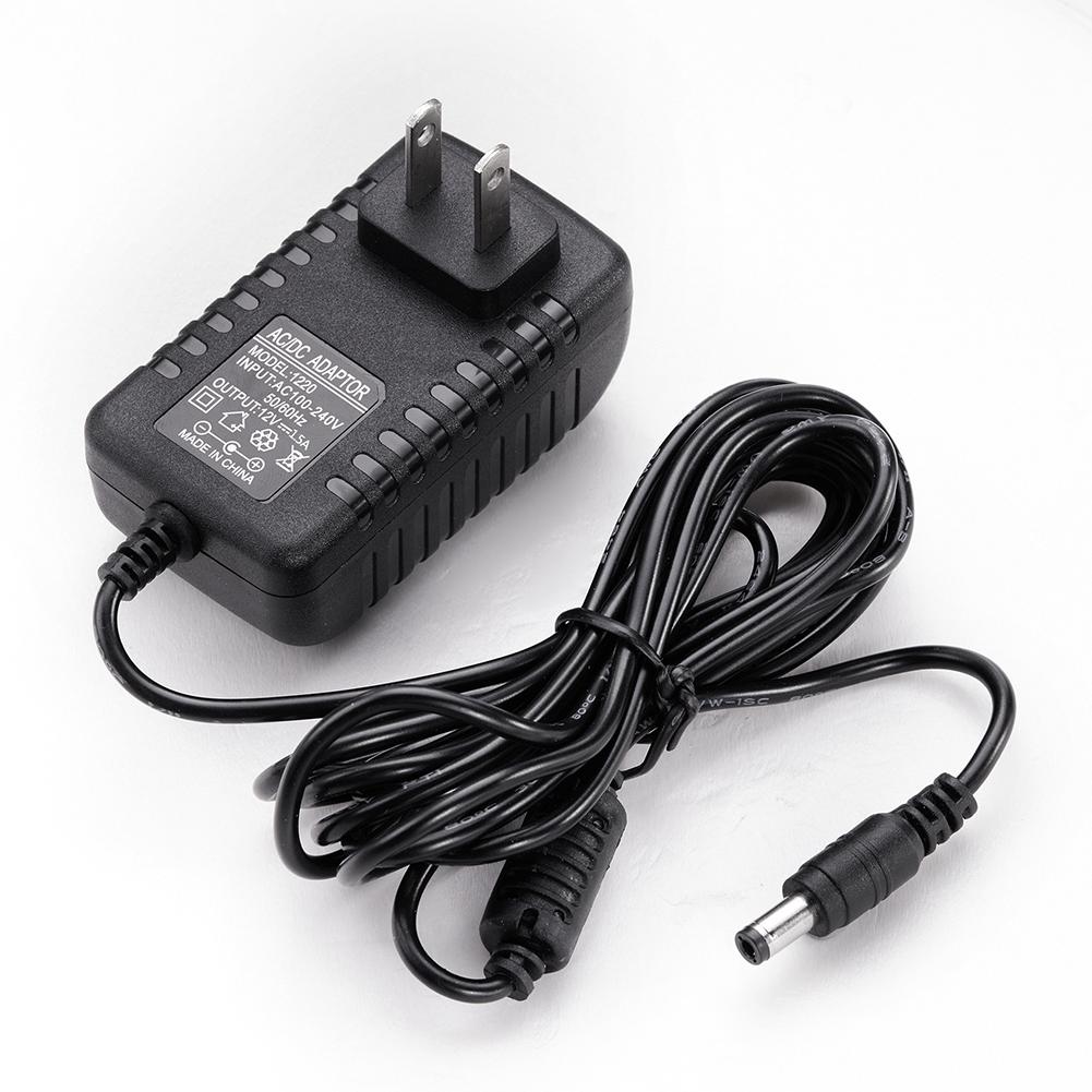 12V 1.5A Keyboards Power Adapter 100-240V 50-60Hz 36W Wall Charger With 8.2ft Cord Compatible For Keyboards