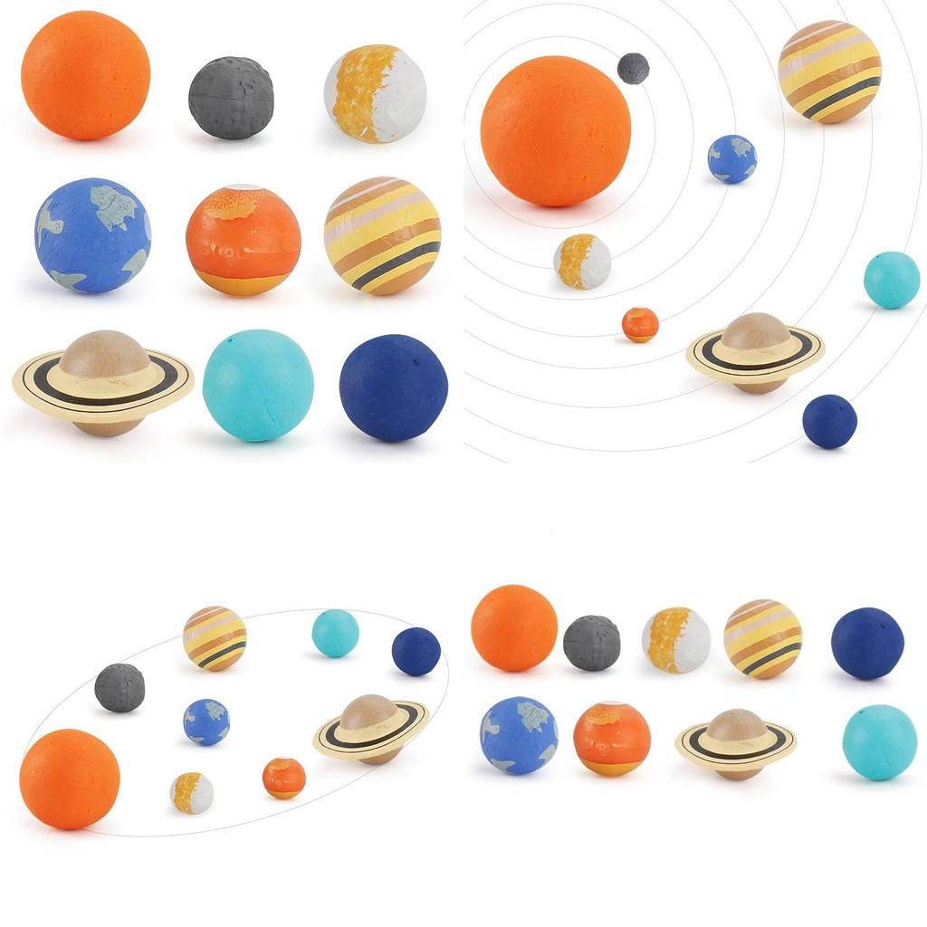 Pvc Planet Space Model Galaxy Solar System Educational Toy Kids Science Learning