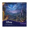 Thomas Kinkade Disney Collection Kráska a zvíře tančí v měsíčním světle 750 kusů - -
