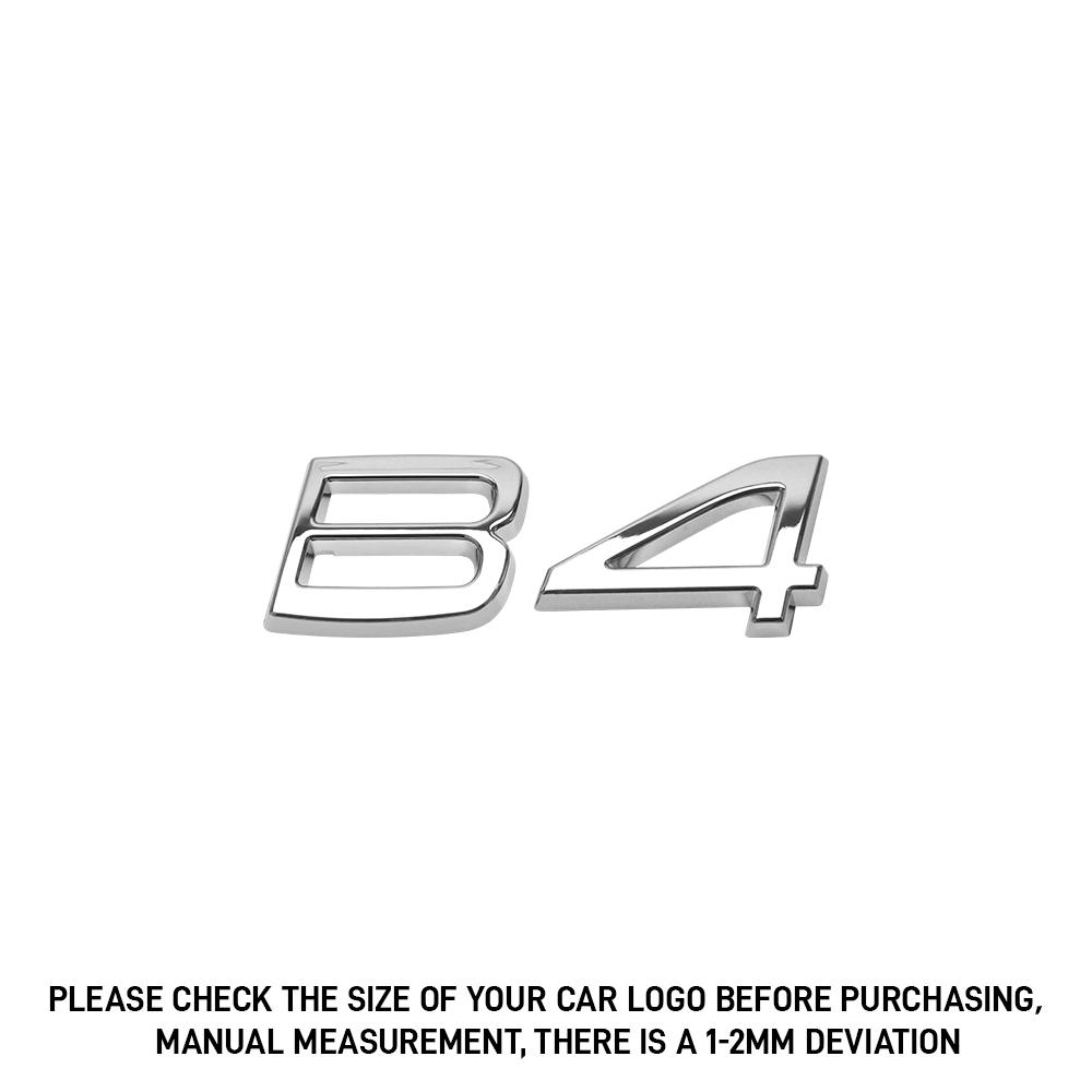3D ABS Letters Car Rear Trunk Tailgate Side Fender Badge Emblem Sticker for Volvo B2 B3 B4 B5 B6 B7 B8 Auto Accessories