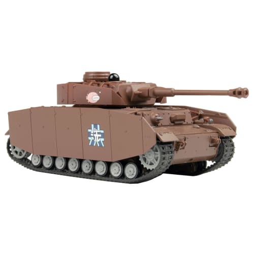 PLATZ Girls & Panzer 1/64 RC Battle Tank Series Panzer IV Ausf.H (Ausf.D Modified) Anglerfish Team Electric Radio Control GPRC-1