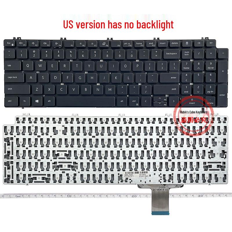 Compatible Keyboard for DELL Precision 7560, 7550, 7750, 7760, 7770 (P44E)