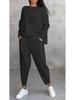 Brand 2026 Summer Women's Casual Japanese-Korean Long Sleeve Polyester Fashion Set