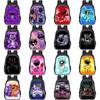 Stylish Catnap Poppy Playtime Backpack For Students Cartoon Print Dual Straps
