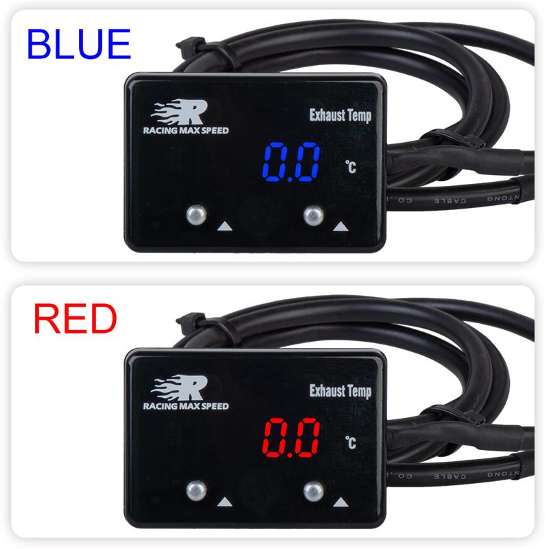 Auto Exhaust temperature Gauge Exhaust Gas Meter Digital With Sensor EXT Temperature Meter Turbo for 4WD Hilux Patrol EGT