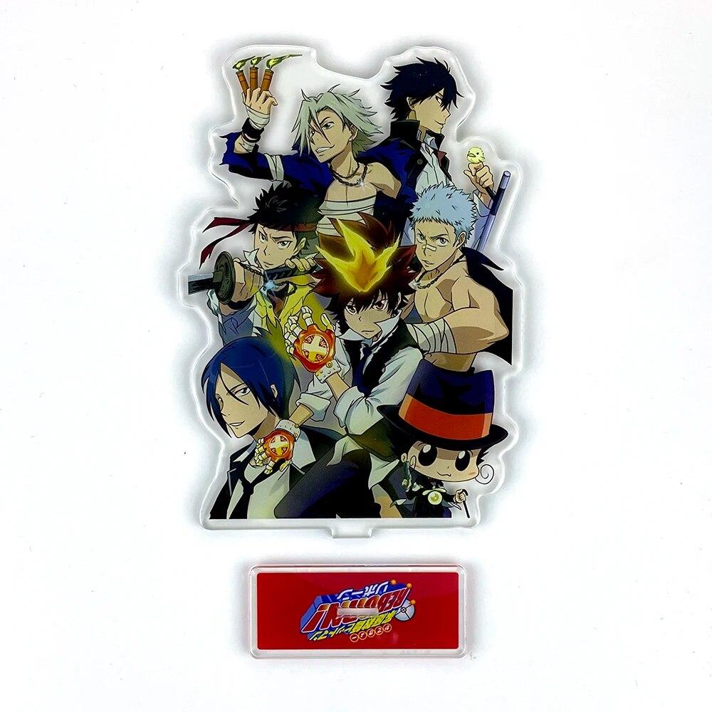 Kateikyoushi Hitman Reborn! #B Style Sawada Tsunayoshi Yamamoto Gokudera Hibari Chrome Acrylic Stand Standee Toy Figure