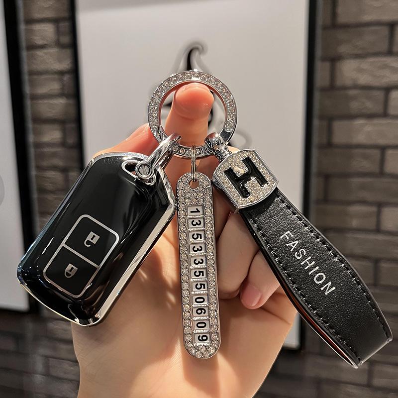 Applicable To Toyota Vios Zhixuan Key Case WeichiFSZhixiang Car High-End Key Yi Zhi Modified Remote Control Car Shell Buckle