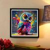 New Arrival 5D DIY Full Circle Diamond Painting "Colorful Owl" Embroidery Cross Stitch Home Decor Gift