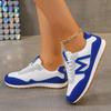 Fashion Lightweight Non Slip Sneakers for Women 2025 Spring Fashion Mix Color Flat Shoes Woman Soft Sole Casual Sports Shoes Plus Size