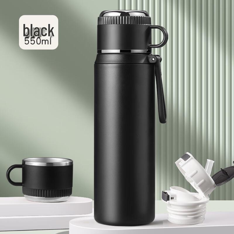 MRSIKEY 316 Stainless Steel Dual-Drink Insulated Water Bottle