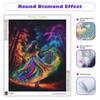 5D DIY Diamond Painting Colorful Girl Embroidery Cross Stitch Landscape Diamond Mosaic Decor For Home 30x40cm/12x16inch