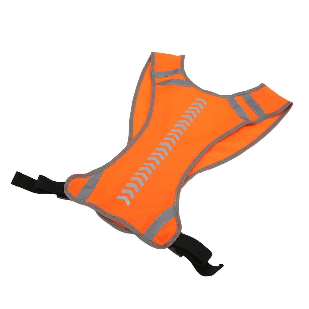 High Visibility Safety Vest Adjustable Reflective Jacket for Running Jogging Walking Cycling