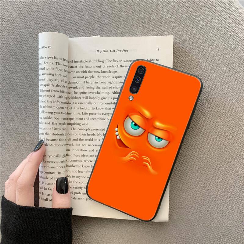 Art Funny Faces Phone Case For Samsung Galaxy A7 A50  51 A70  80 A40 A20 A30 A8 A6 A8 Plus A9 A71