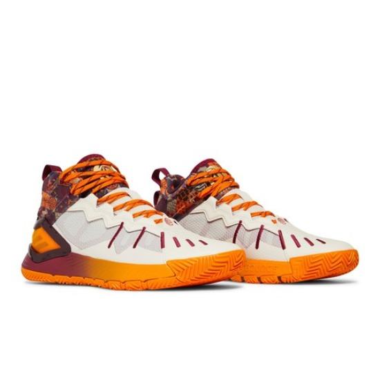 adidas D Rose Son of Chi White Bold Orange GV8717 EU 44 белый/бордовый