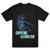 Bike Girl CRIPPLING ALCOHOLISM Band TShirt Cotton Graphic Tee Men Women Summer Streetwear