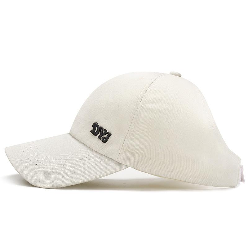 A High Ponytail Baseball Cap for Women's Summer Sun Protection with A Duck Tongue and A Hollow Top