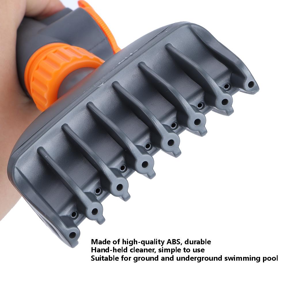 Portable Handheld Pool Filter Cleaner Swimming Pool Cleaning Brush Tool Accessories Equipment