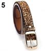 Fashion Women Faux Leather Alloy Pin Buckle Waist Strap Belt Slim Waistband