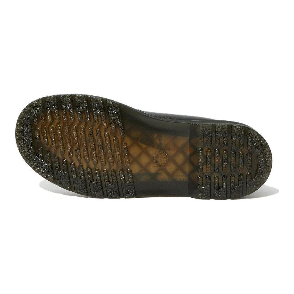 Dr. Martens 8065 Leather Double Strap Loafers Kids Shoes Black 22444001
